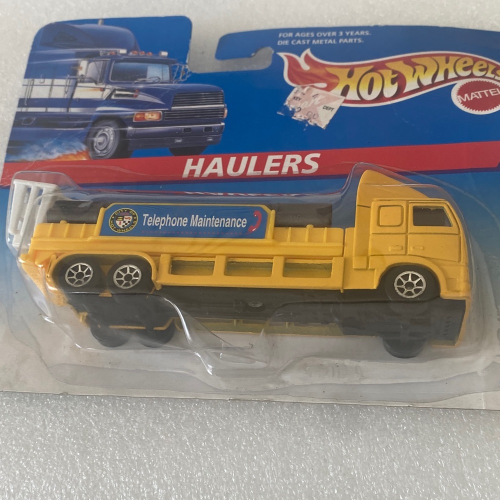 Yellow Haulers Toy Truck